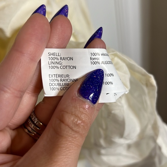 NWT DEX Carefree Flowy Minidress - Light Birch - Picture 7 of 8